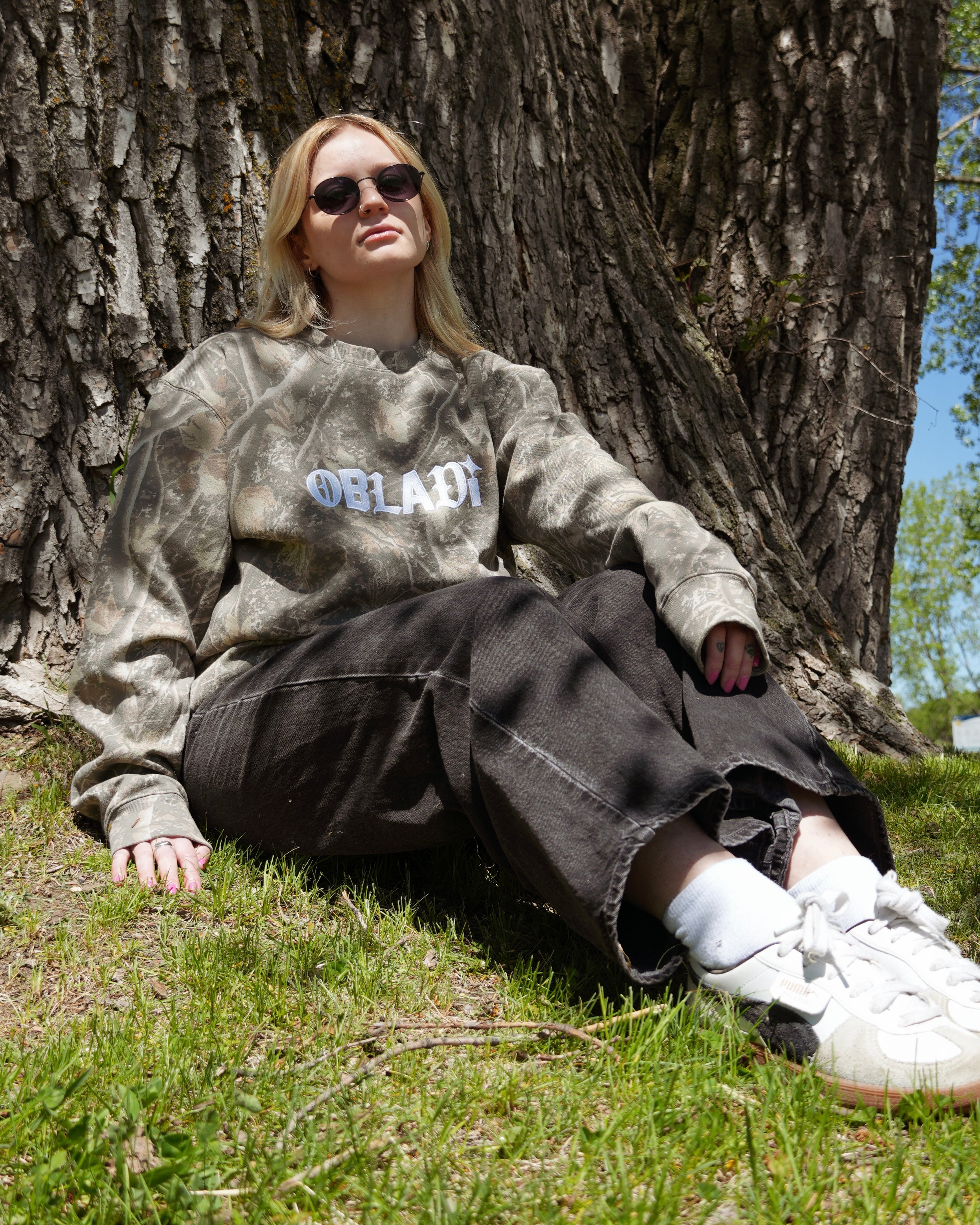 OBLADI CAMO CREWNECK