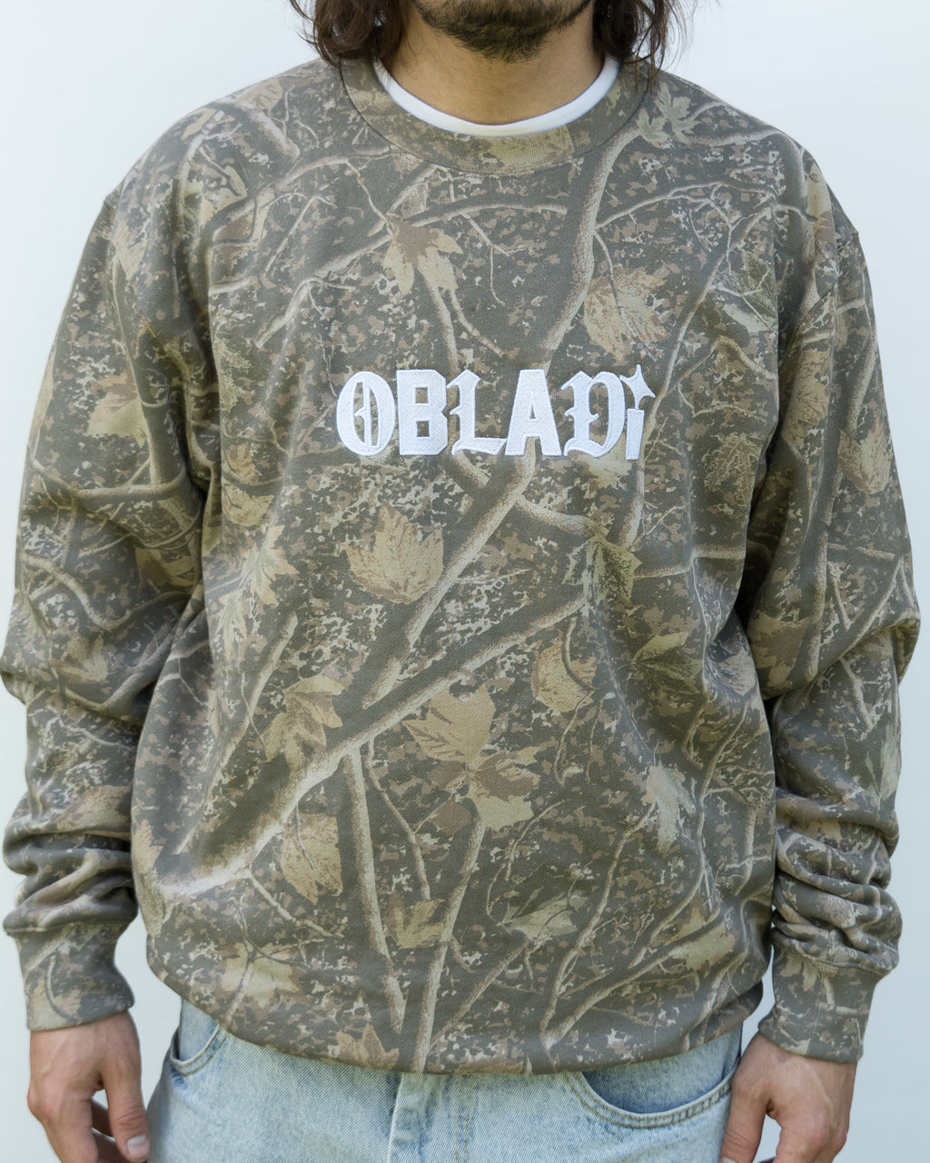 OBLADI CAMO CREWNECK